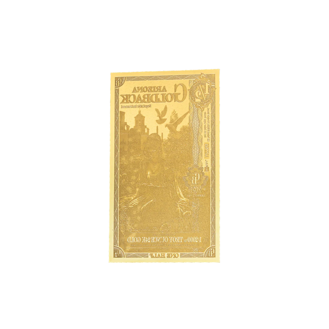 1/2 Goldback - Arizona - Image 2