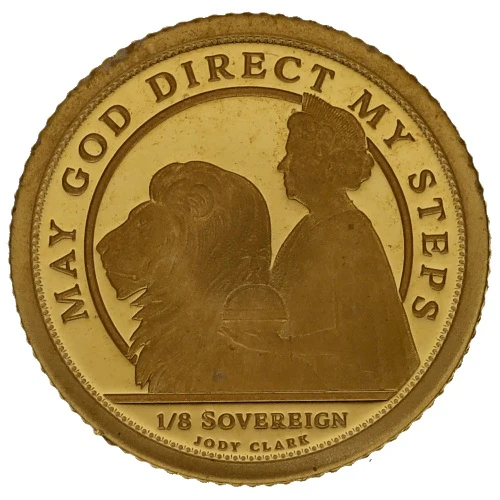2021 1/8 Sovereign May God Direct My Steps 22kt 1g
