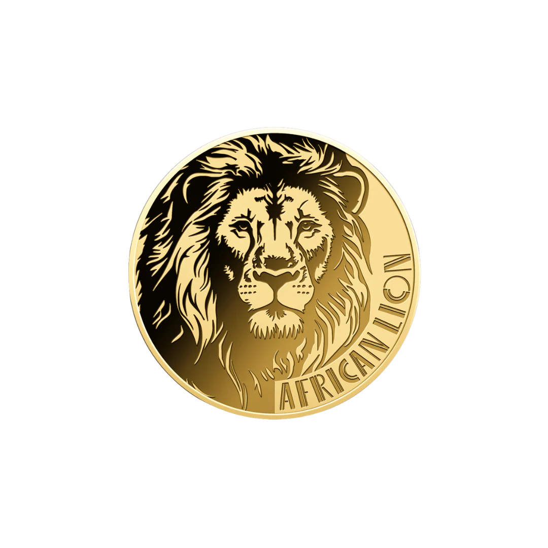American Lion Coin Card 999/1000 1/1000oz - Gold Gift Preowned - Image 3
