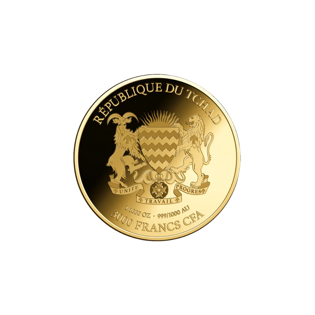 American Lion Coin Card 999/1000 1/1000oz - Gold Gift Preowned - Image 4
