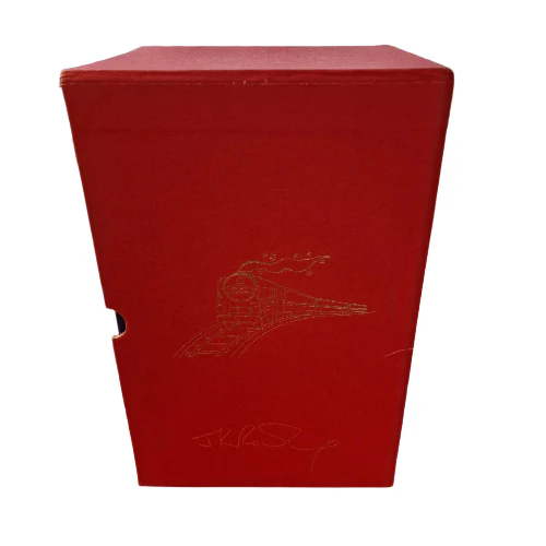 Bloomsbury - Harry Potter Deluxe Gold Signature Edition 4 Book Box Set Preowned - Image 4