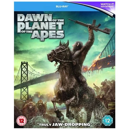 Blu-Ray - Dawn Of The Planet Of The Apes (12) Preowned
