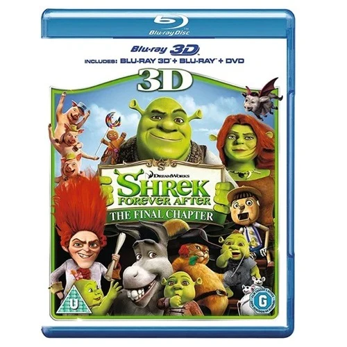 Blu-Ray - Shrek Forever After (U) Preowned