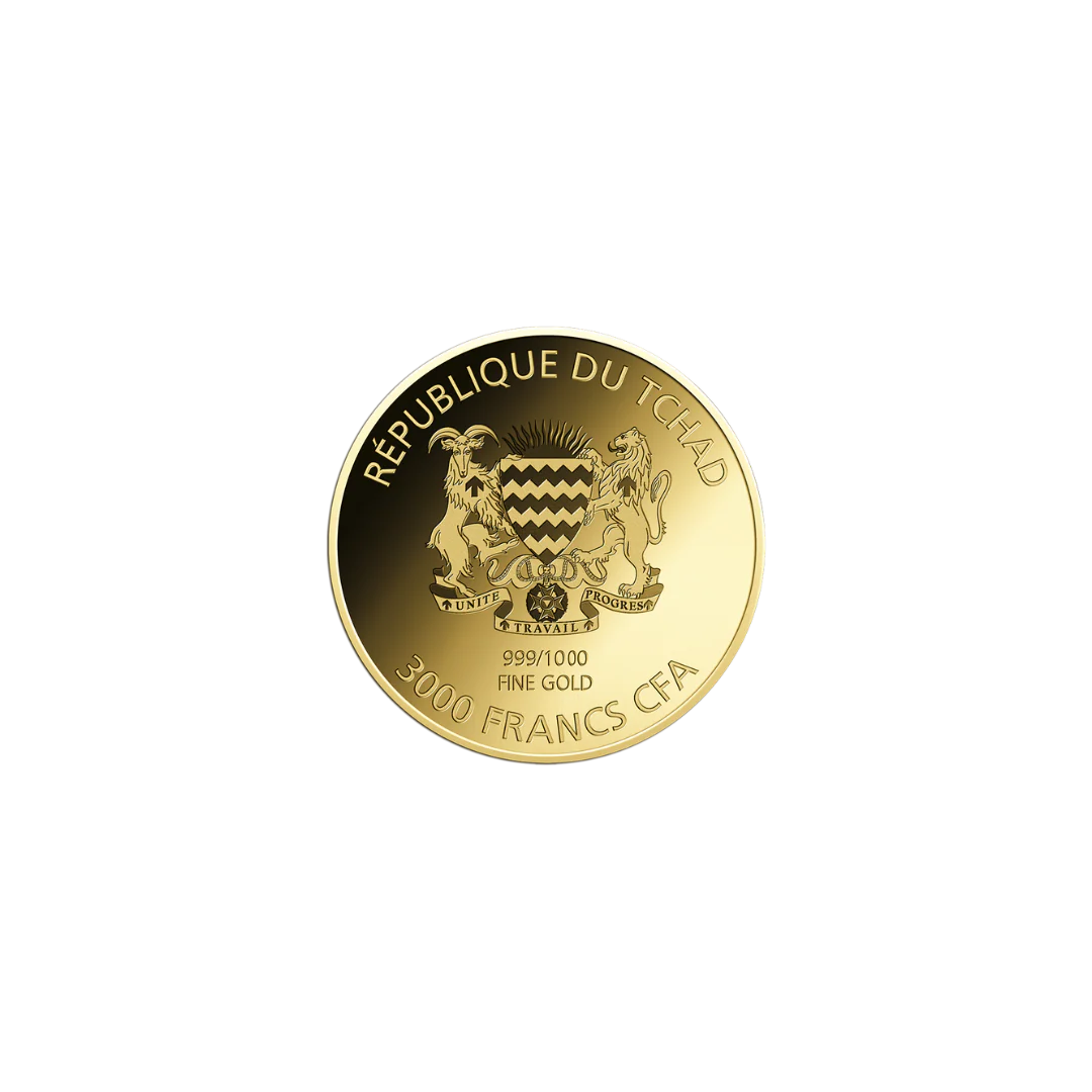 Coca Cola Santa Truck Coin Card - Gold Gift - Image 4