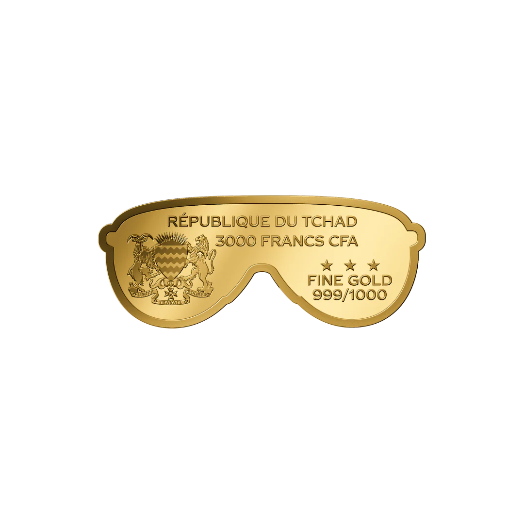 Coca Cola Sunglasses - Gold Gift - Image 4