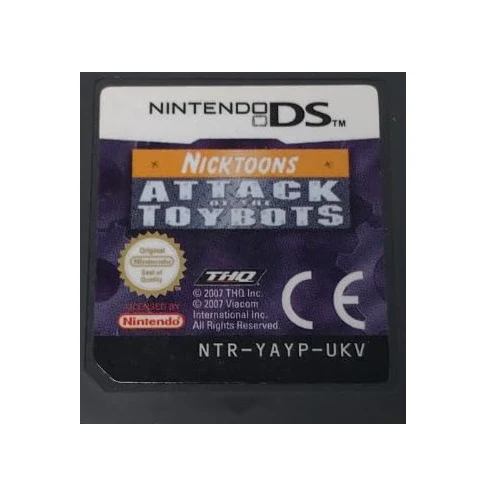 DS - Nicktoons Attack Of The Toybots Unboxed (3+) Preowned