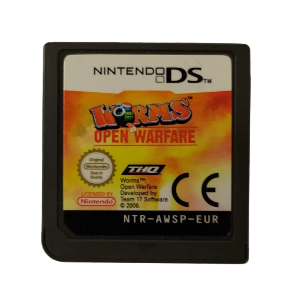 DS - Worms Open Warfare (7) Unboxed Preowned