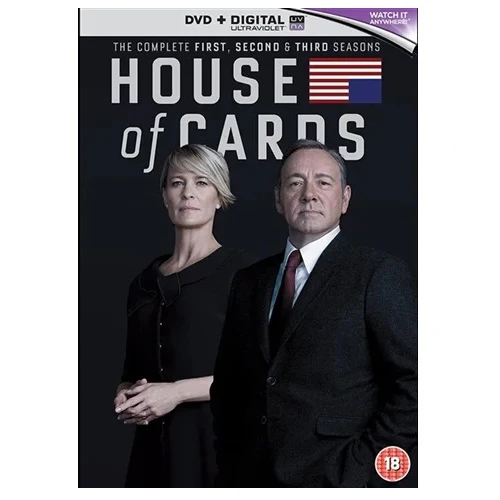 DVD Boxset - House Of Cards Season 1-3 (18) Preowned