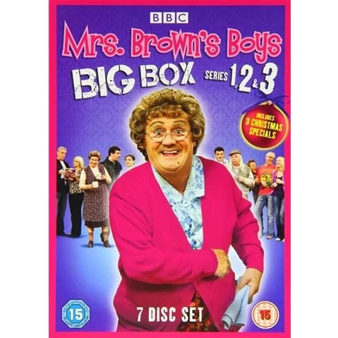 DVD Boxset - Mrs Brown's Big Box Series 1, 2 & 3 (15) Preowned