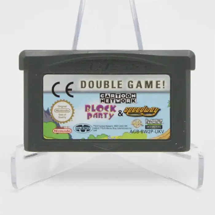 Gameboy Advance - Cartoon Network Double Game Block Party & Speedway Unboxed Preowned
