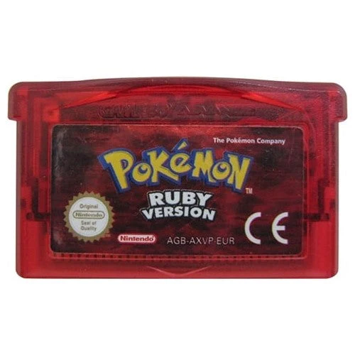 GameBoy Advance Unboxed - Pokemon Ruby Version (U) Preowned