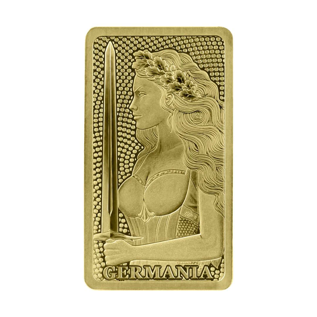 Germania Mint 1/100oz Au999.9 Stamped Bar Proof - Image 3