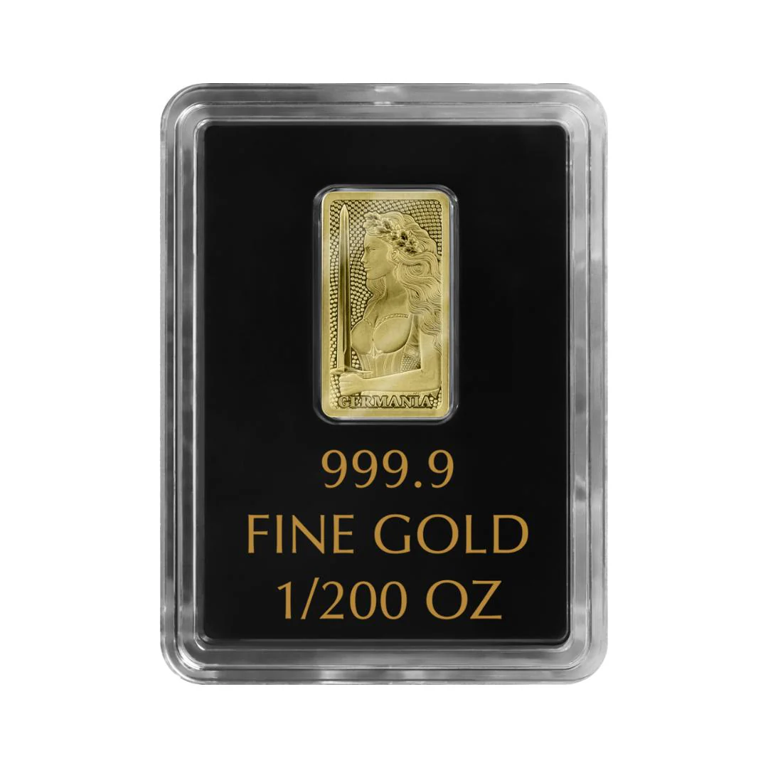 Germania Mint 1/200oz Au999.9 Stamped Bar