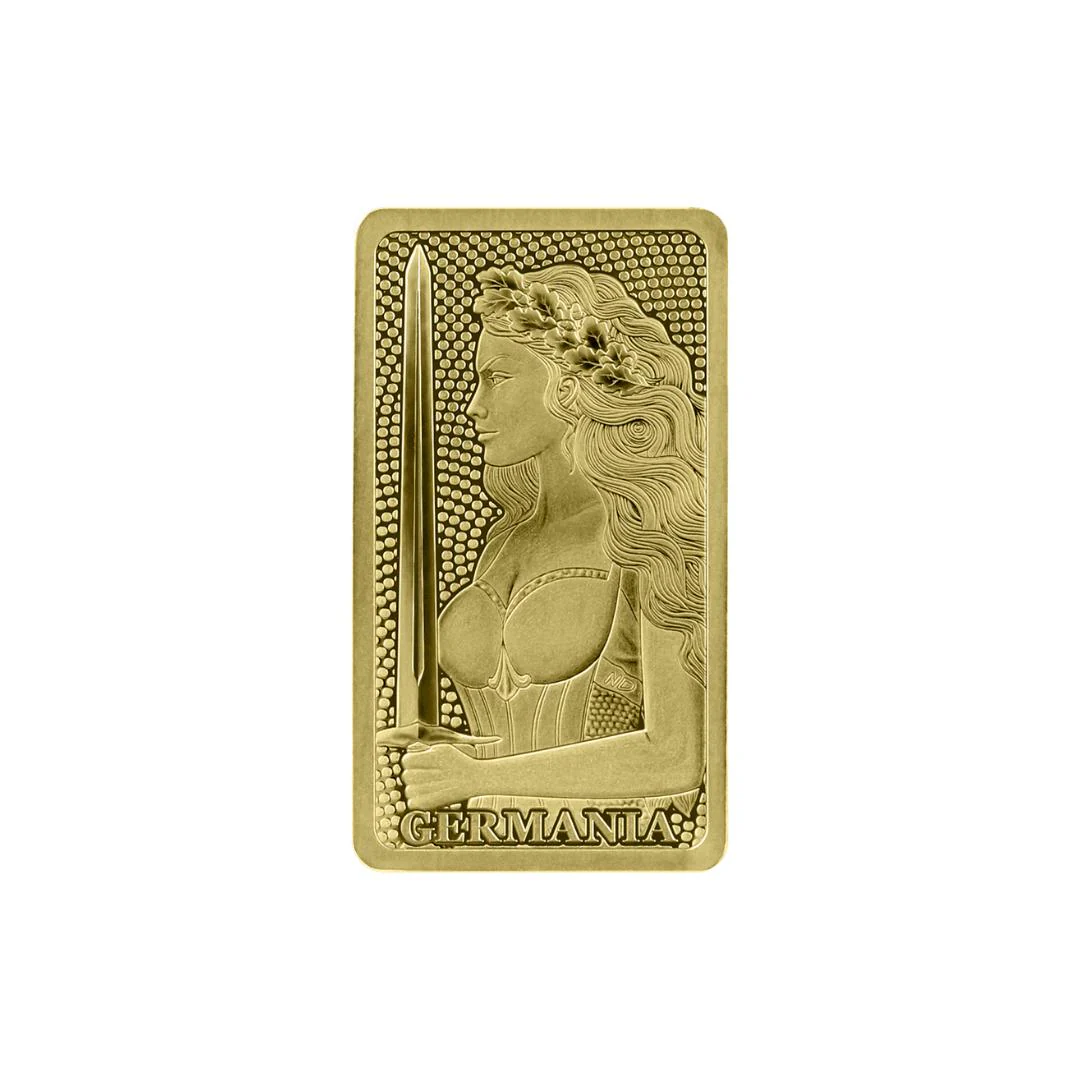 Germania Mint 1/200oz Au999.9 Stamped Bar - Image 3