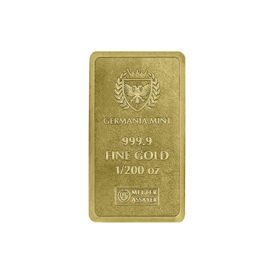 Germania Mint 1/200oz Au999.9 Stamped Bar - Image 4