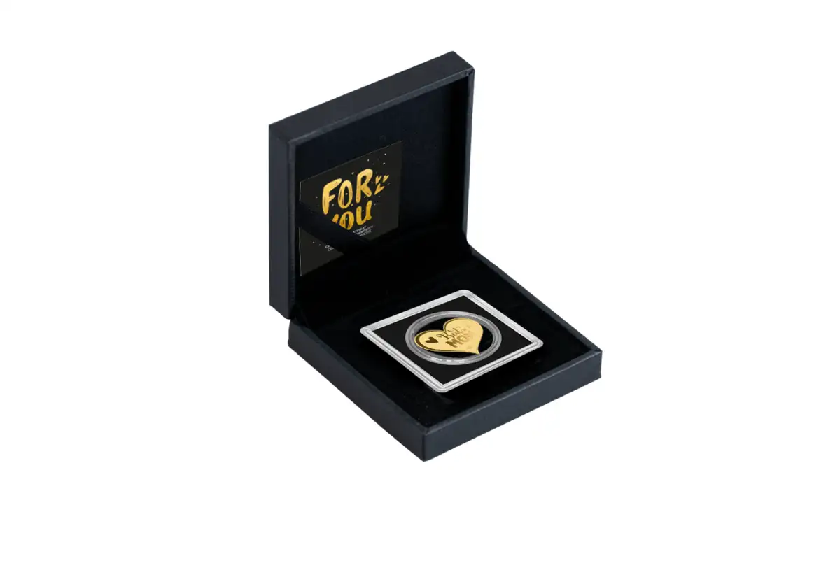 Heart Best Mom - Gold Gift - In Gift Box - Image 3