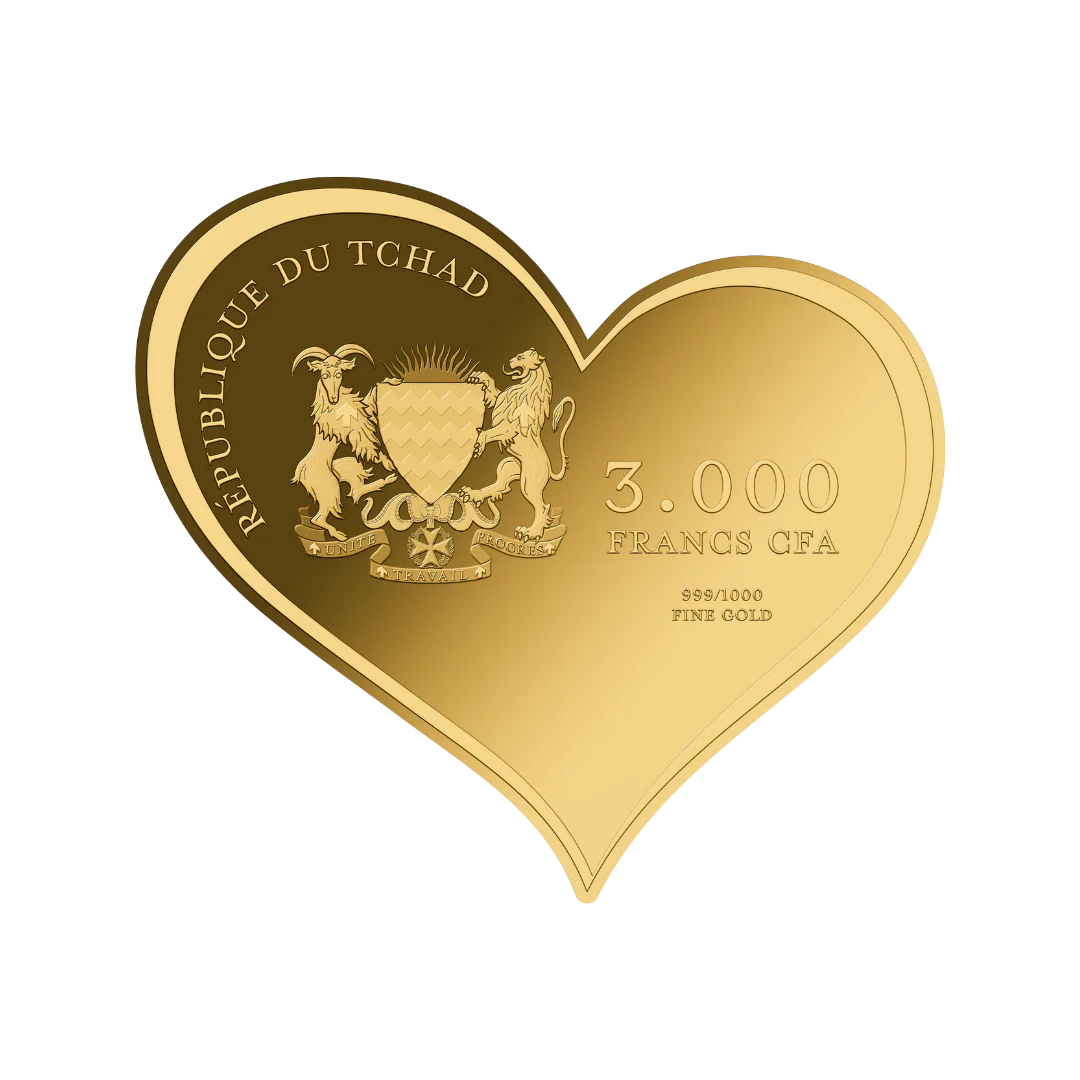 Heart Endless Love - Gold Gift - In Gift Box - Image 2