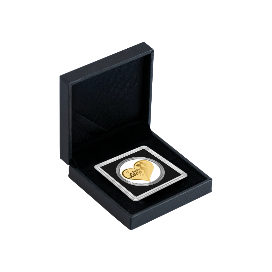 Heart Endless Love - Gold Gift - In Gift Box - Image 3