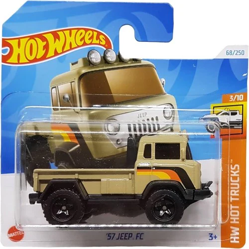 Hot Wheels - HW Hot Trucks 68/250 [2024] '57 Jeep FC (3+) Preowned