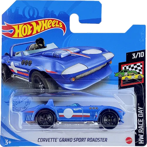 Hot Wheels HW Race Day - Corvette Grand Sport Roadster 2021 37/250 (3+) Preowned