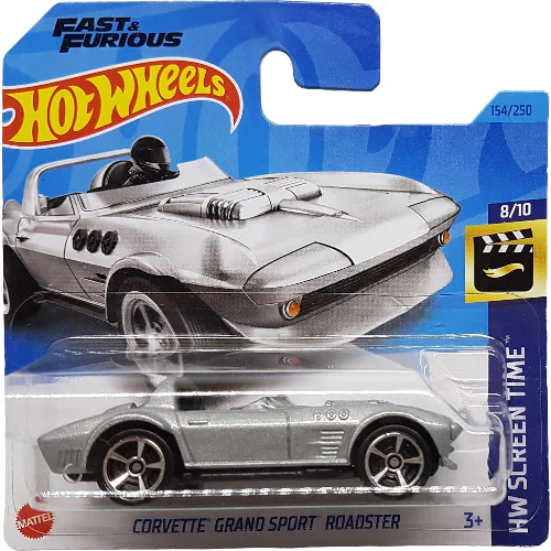 Hot Wheels HW Race Day - Corvette Grand Sport Roadster 2021 37/250 (3+) Preowned - Image 2