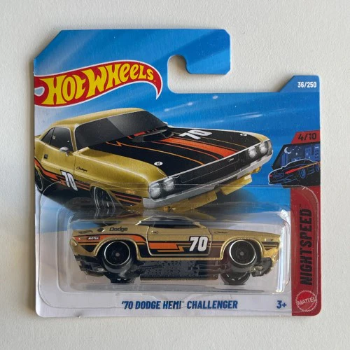 Hot Wheels - Nightspeed 36/250 '70 Dodge Hemi Challenger (3+) Preowned