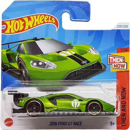 Hot Wheels - Then And Now 229/250 [2024] 2016 Ford GT Race (3+) Preowned