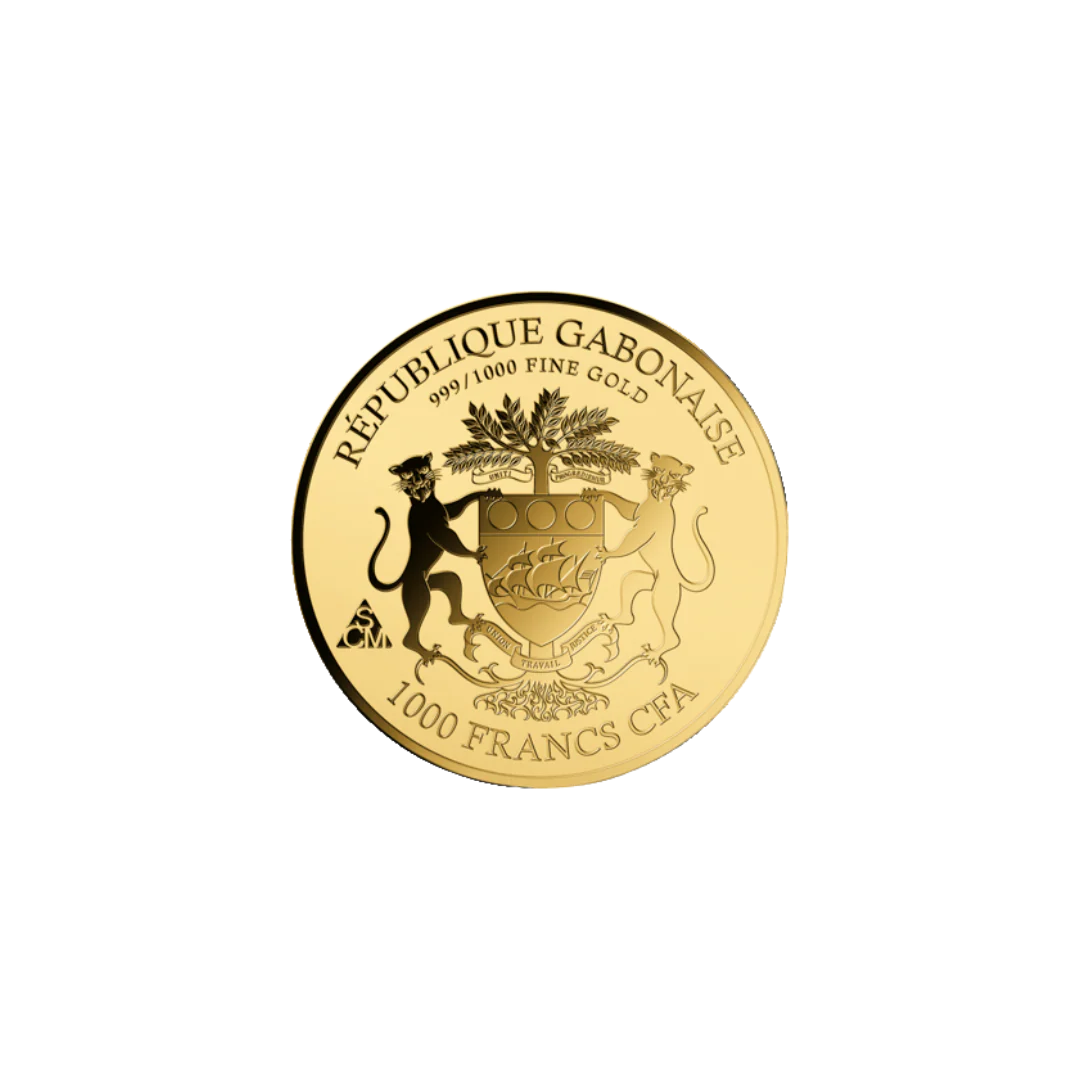 Kangaroo Coin Card - Gold Gift - Image 4