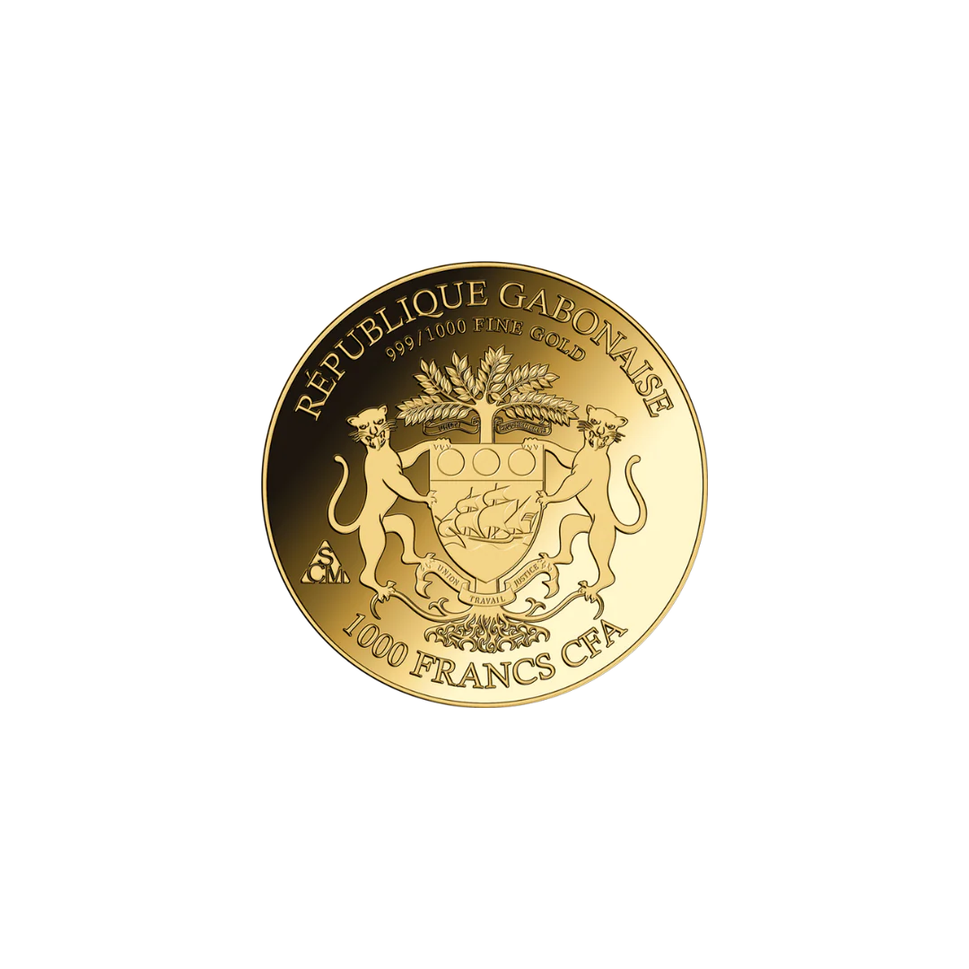 Kookaburra Coin Card - Gold Gift - Image 4