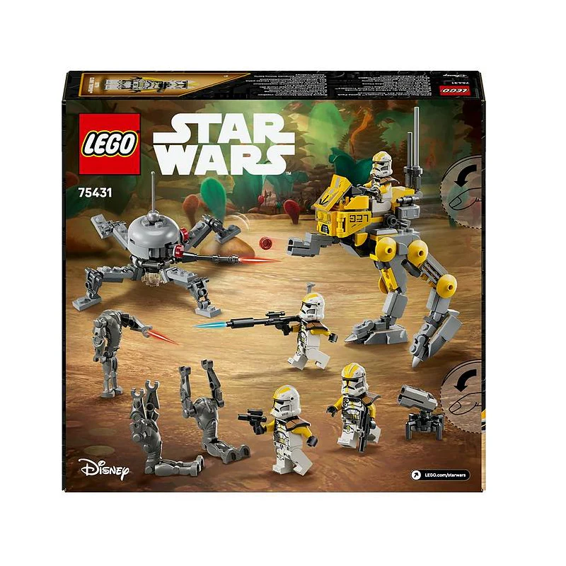 Lego - 75431 - Star Wars 327th Star Corps Clone Troopers Battle Pack (7+) Preowned