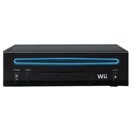 Nintendo Wii Console Black V2 With Motion Plus Remote Unboxed Preowned