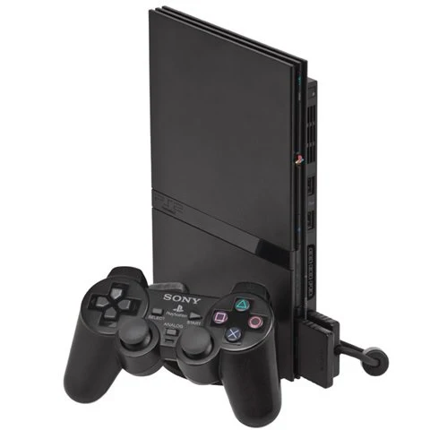 Playstation 2 Slimline Black Console Unboxed Preowned