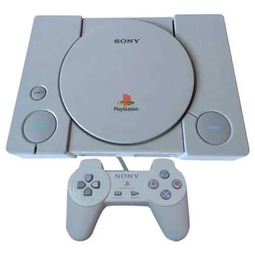 Playstation One Console Grey Digital Controller Unboxed Preowned