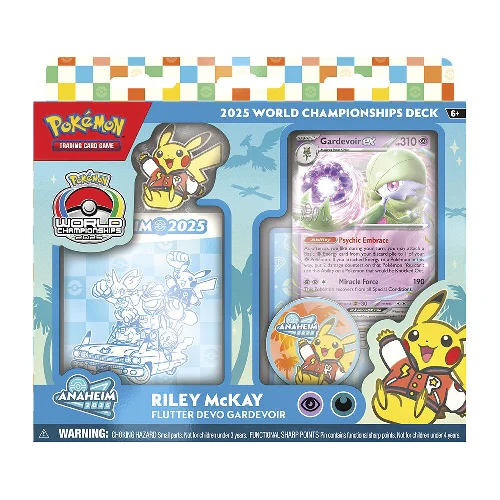 Pokémon TCG: World Championship Decks 2025 Riley McKay (Flutter Devo Gardevoir)