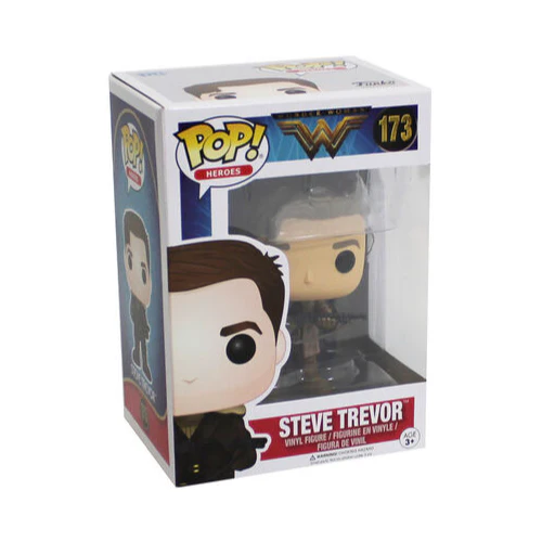 Funko Pop! - Heroes Wonder Woman [173] Steve Trevor Preowned