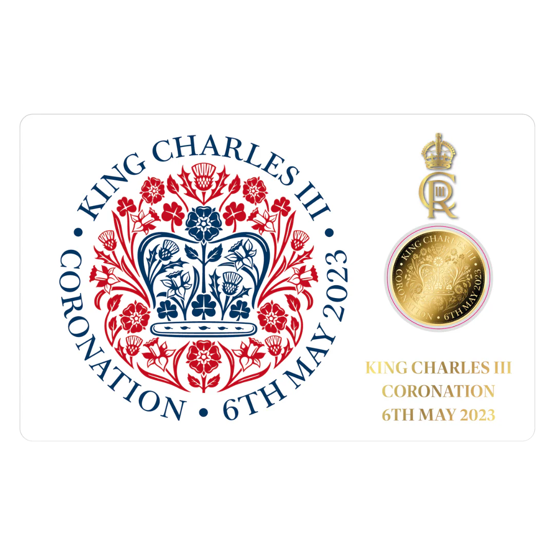 King Charles III Coronation Coin Card 999/1000 1/1000oz - Gold Gift - Image 3