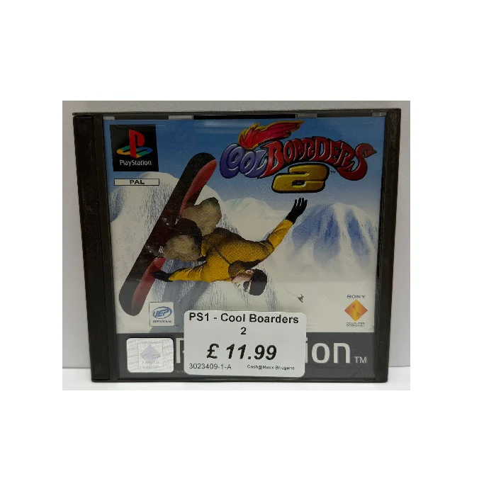 PS One - Cool Boarders 2 With Manual (3+) Preowned