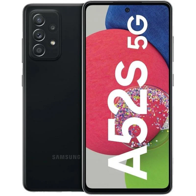 Samsung Galaxy A52S 5G 128GB Dual Sim Unlocked Awesome Black Grade C Preowned