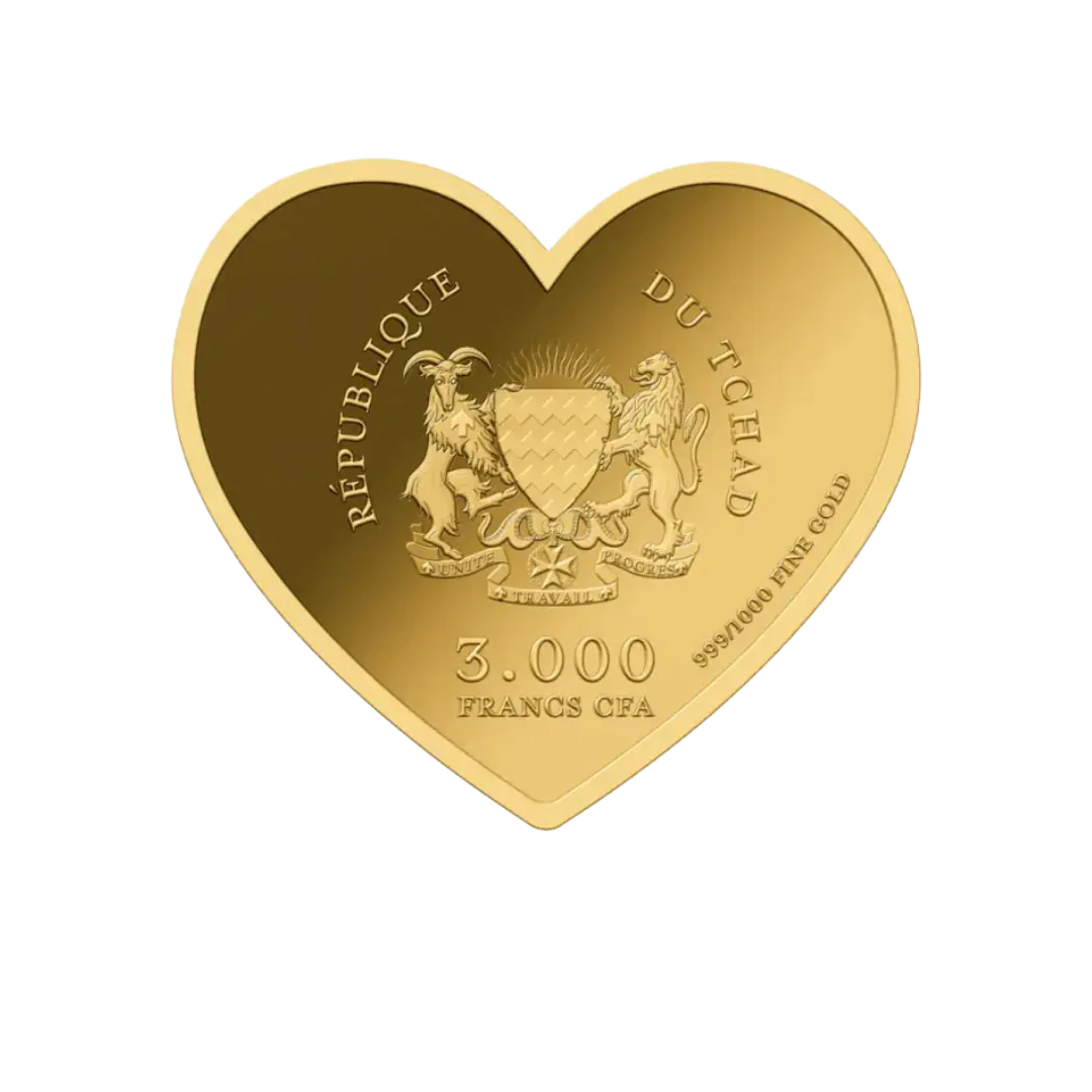Small Heart I Love You 1/1000oz - Gold Gift - In Gift Box - Image 2