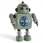 Steepletone Robot Time Kids Bedside Battery Alarm Clock - Image 2