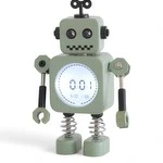 Steepletone Robot Time Kids Bedside Battery Alarm Clock - Image 3