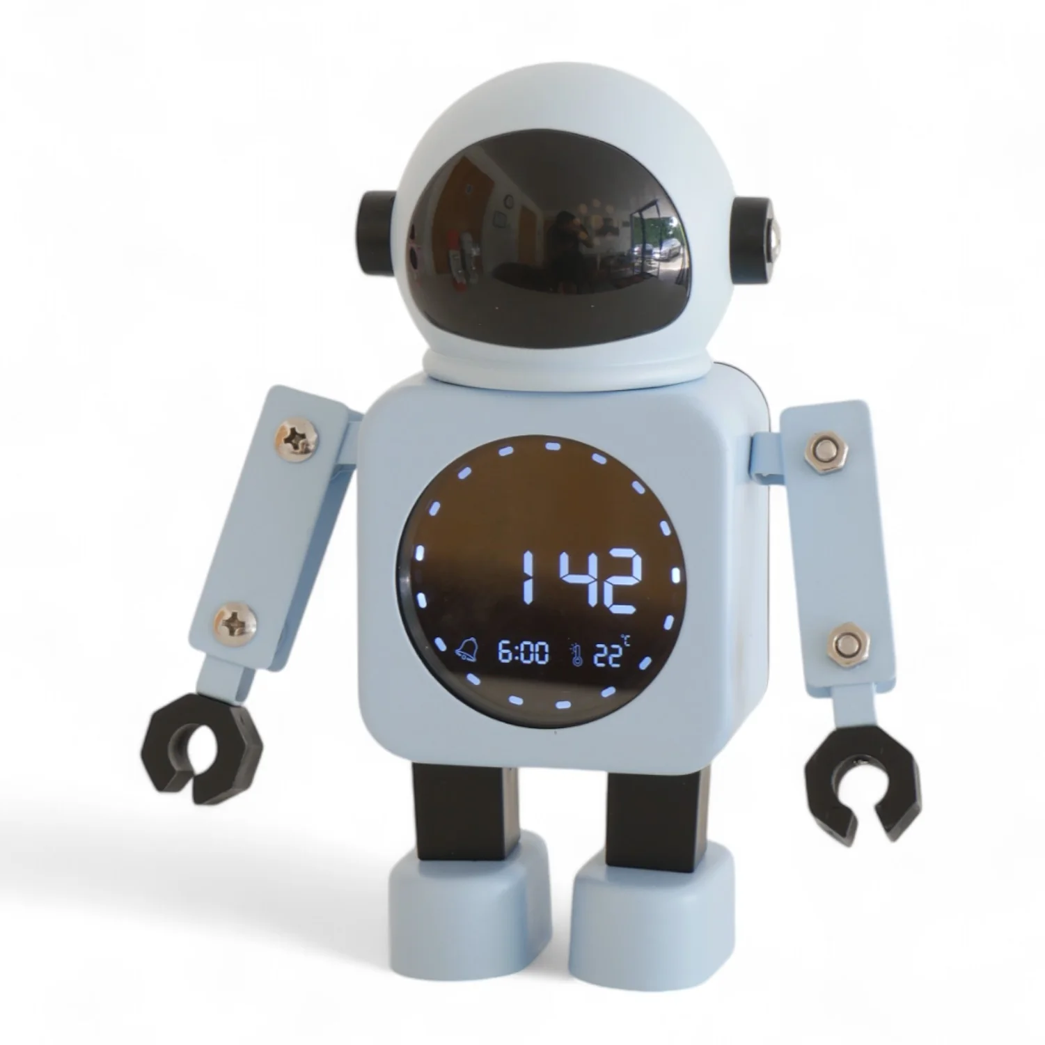 Steepletone Space Time Kids Bedside Alarm Clock