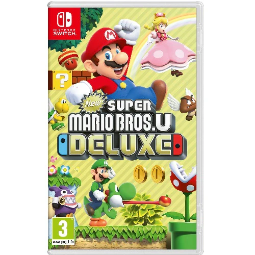Switch - New Super Mario Bros.U Deluxe (3) Preowned