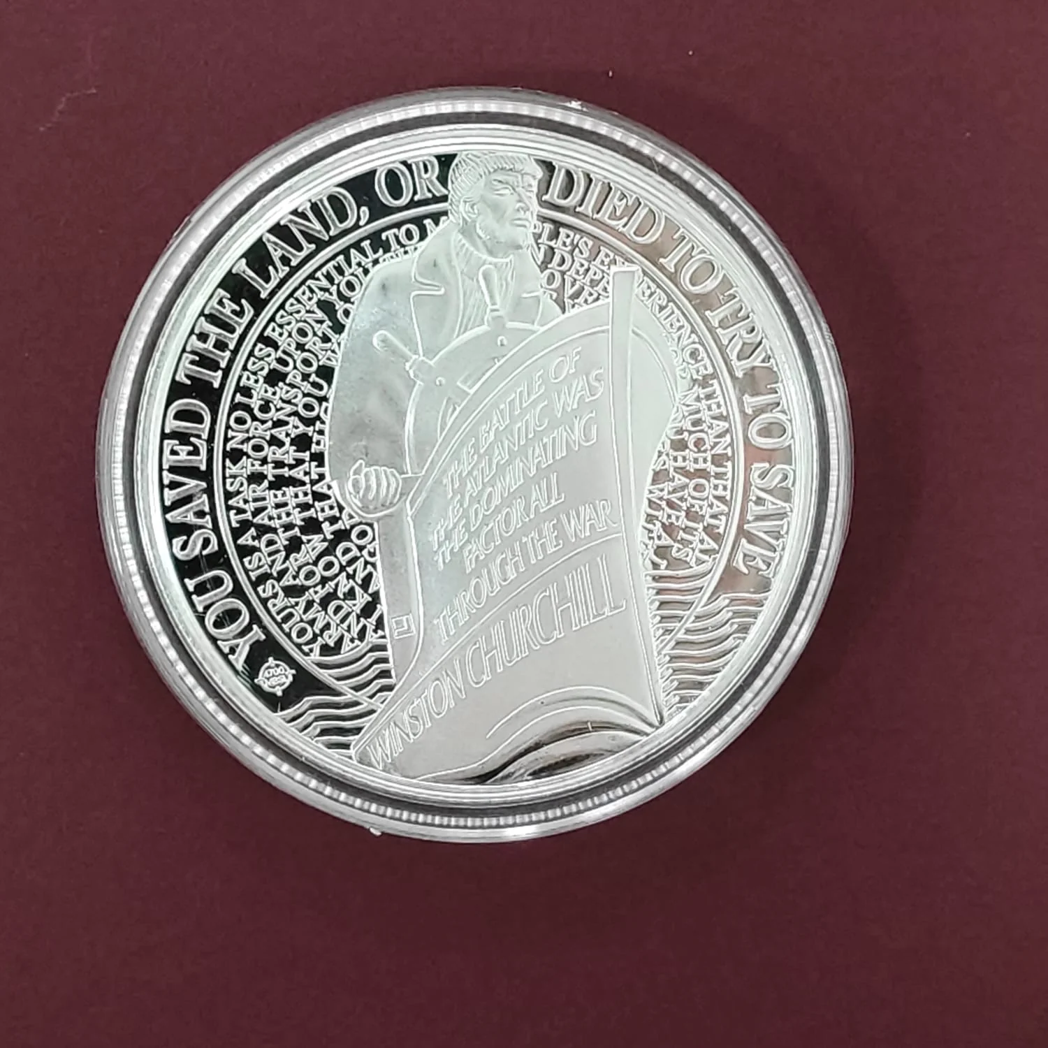 The Battle Of The Atlantic 4 Coin Silver Proof Set - Image 12