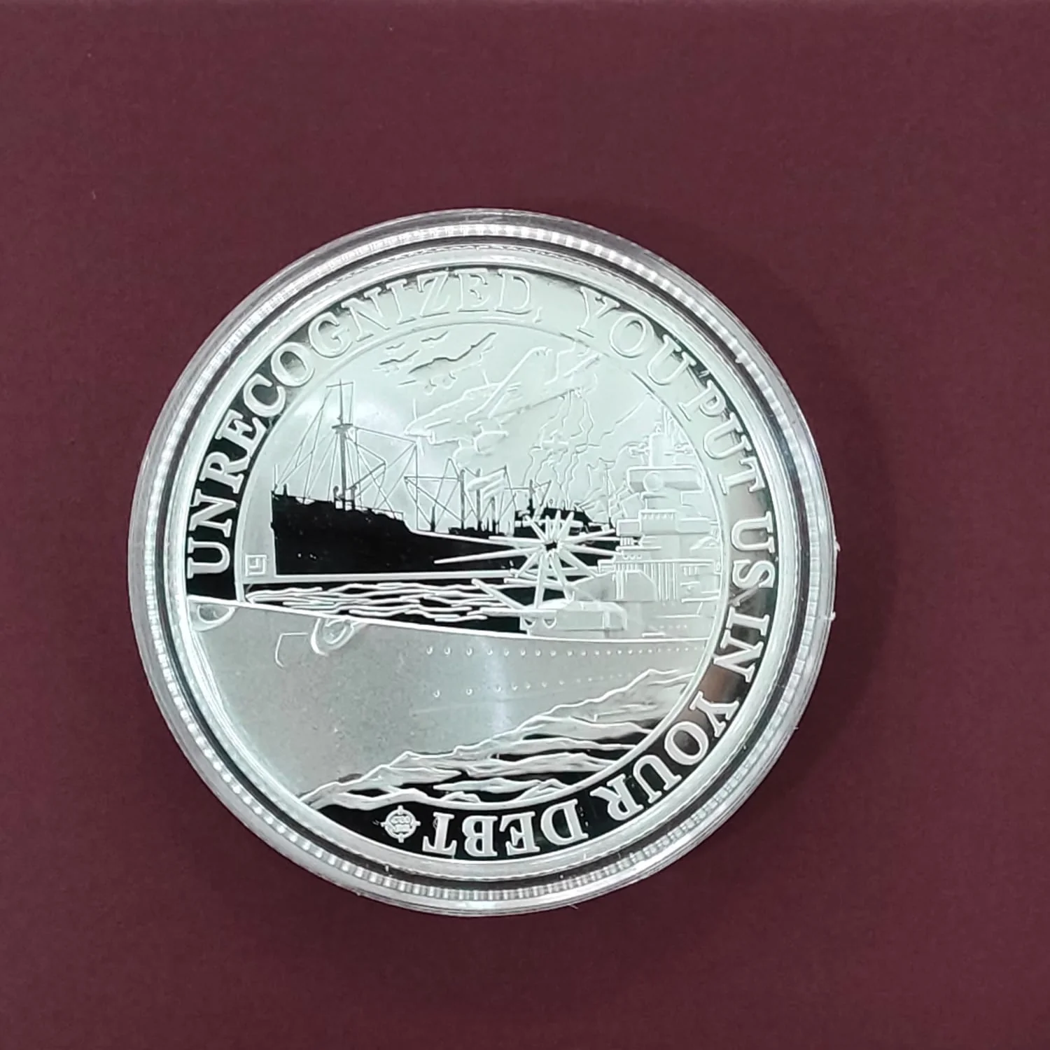 The Battle Of The Atlantic 4 Coin Silver Proof Set - Image 3