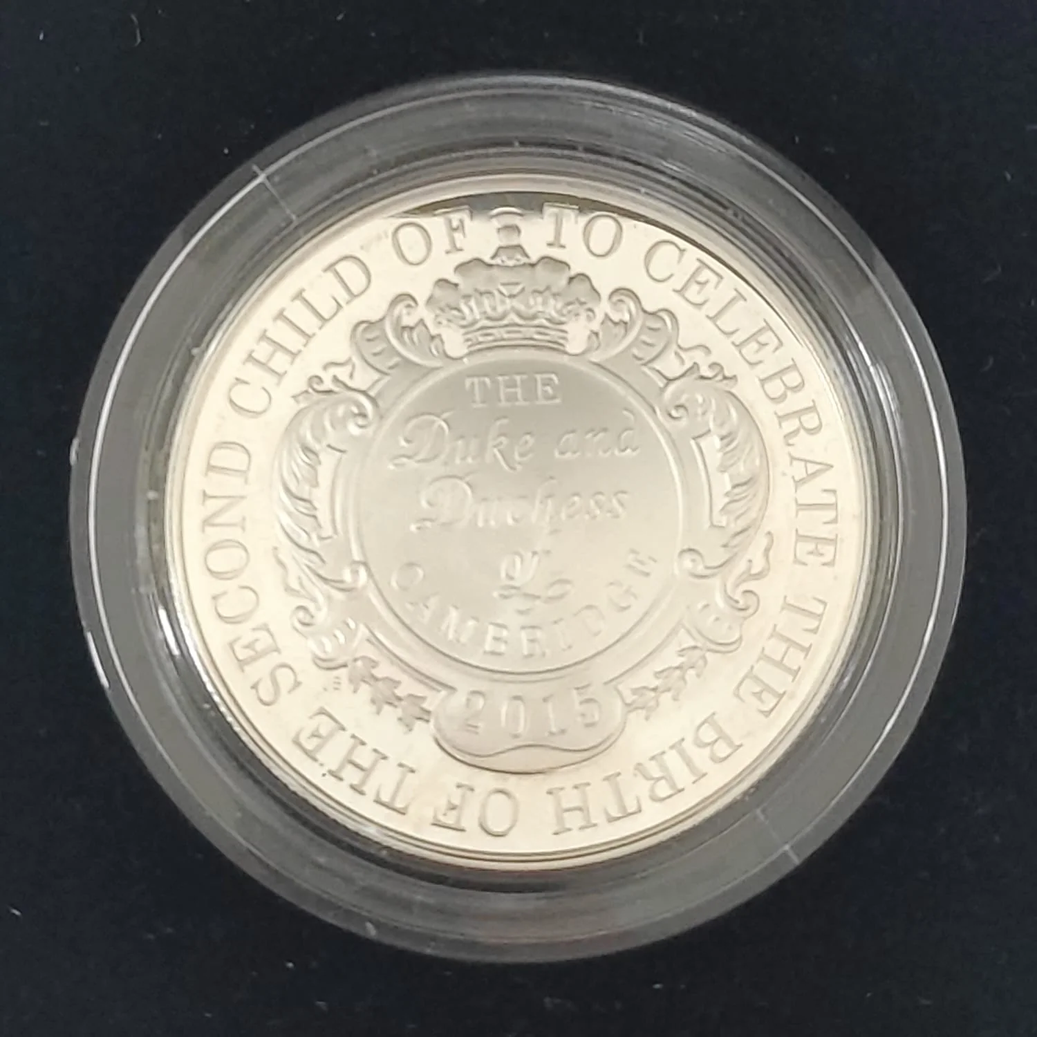 The Royal Birth 2015 United Kingdom £5 Silver Proof Coin - Image 3