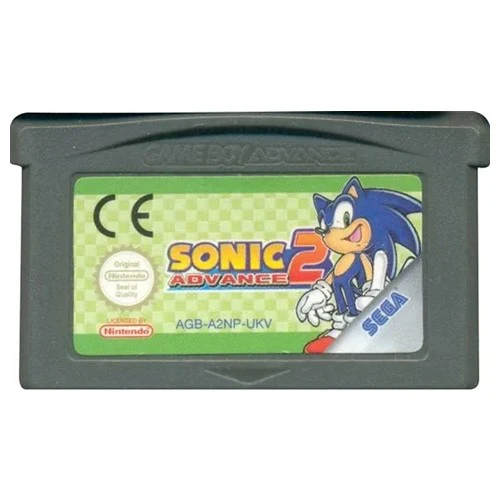 Unboxed GameBoy Advance - Sonic 2 Advance Preowned