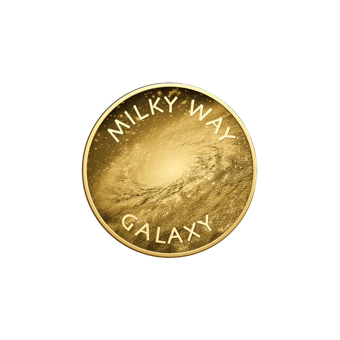 Universe Milky Way Coin Card 999/1000 1/1000oz - Gold Gift - Image 3