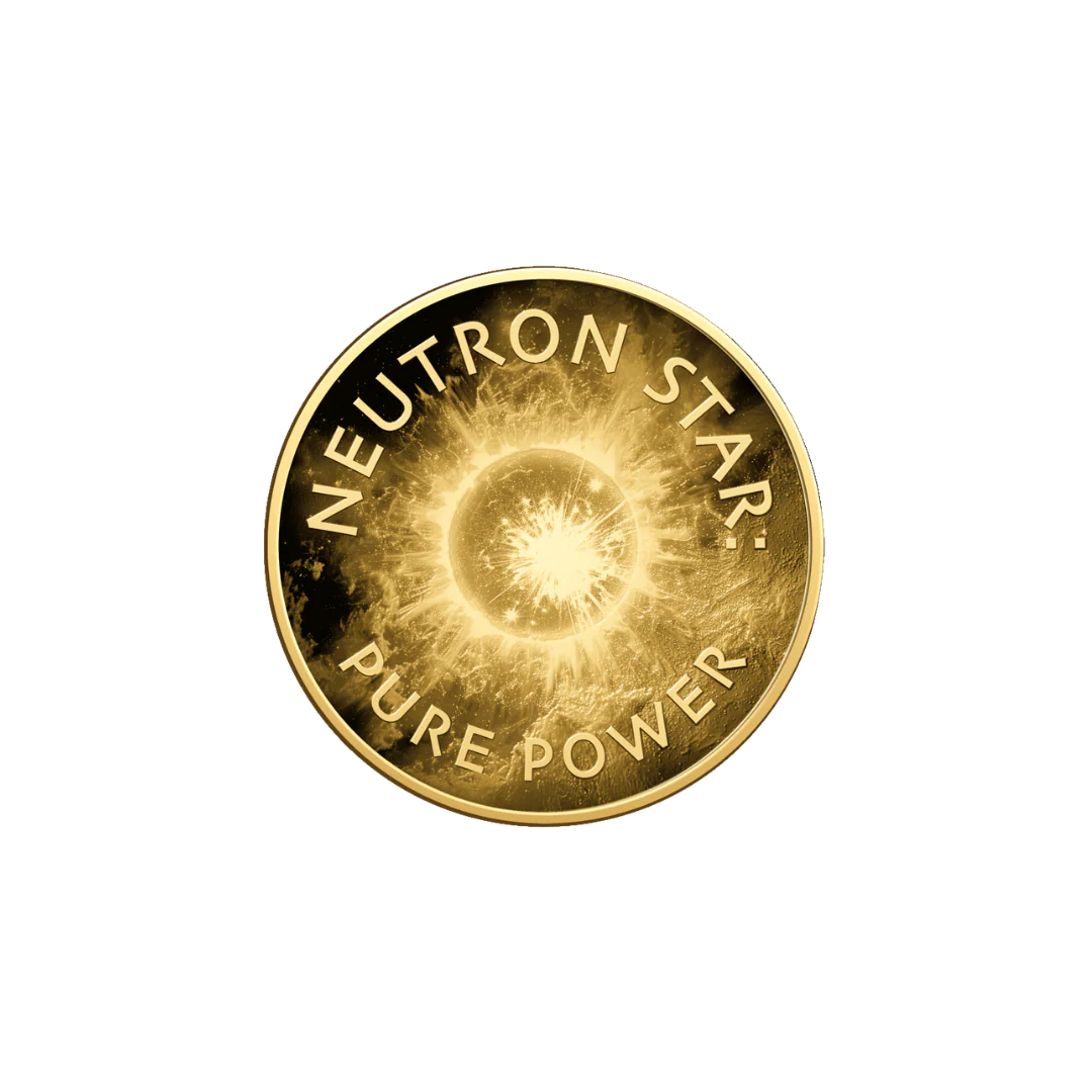 Universe Neutron Star Coin Card 999/1000 1/1000oz - Gold Gift - Image 3