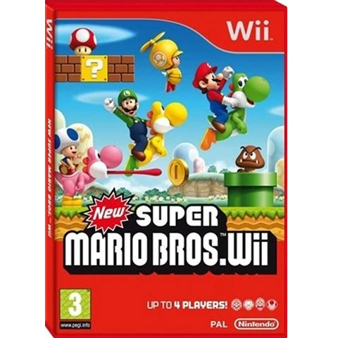 Wii - New Super Mario Bros (3) Preowned